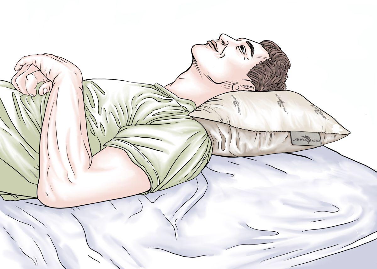 Neck filling Wrapper web Indulge your sleep